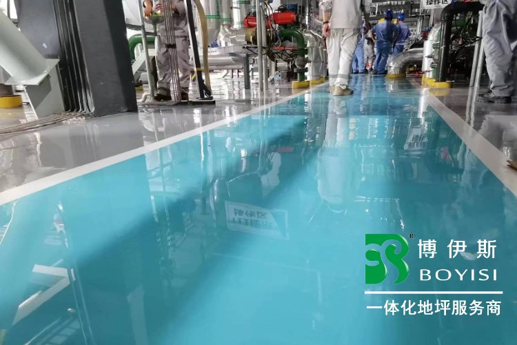 非凡国际环氧地坪以优质质量和服务优势赢得安徽凯泽新资料公司青睐